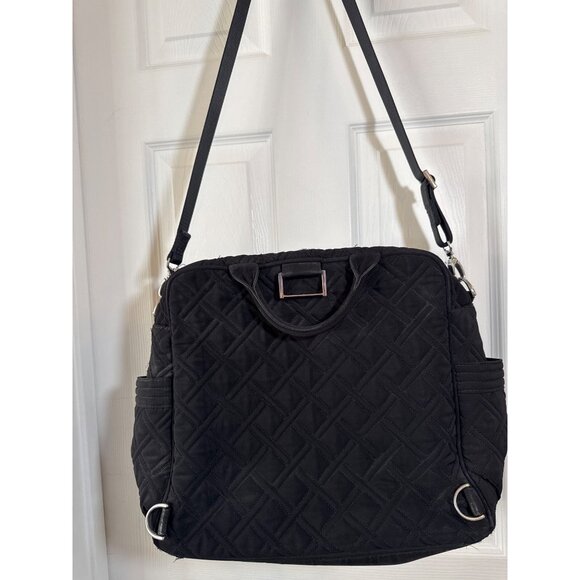 Vera Bradley Make a Change Baby Diaper Bag Black Unisex - Picture 5 of 10